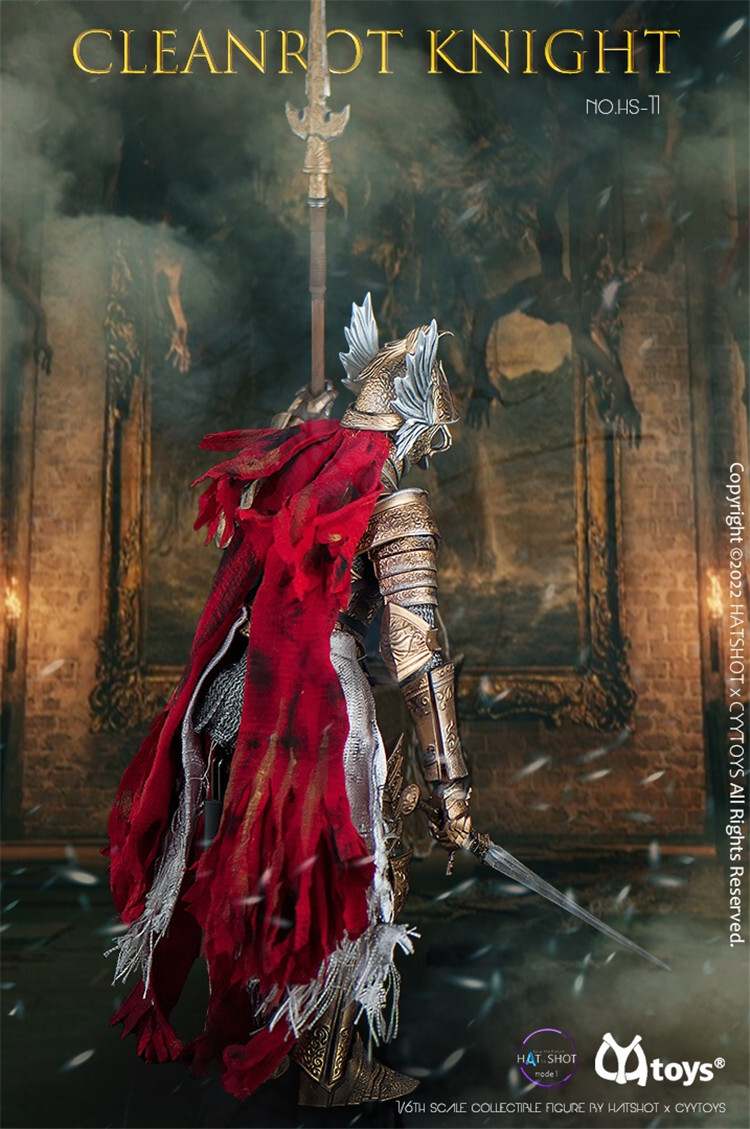 In Stock New CYYtoys & HatShot 1/6 HS-11 Cleanrot Knight 12