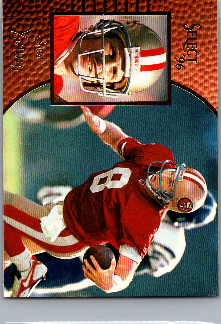 #124 Steve Young San Francisco 49ers 1996 Select