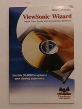 VIEWSONIC WIZARD CD ROM Quick Start and Installation Guide NEW