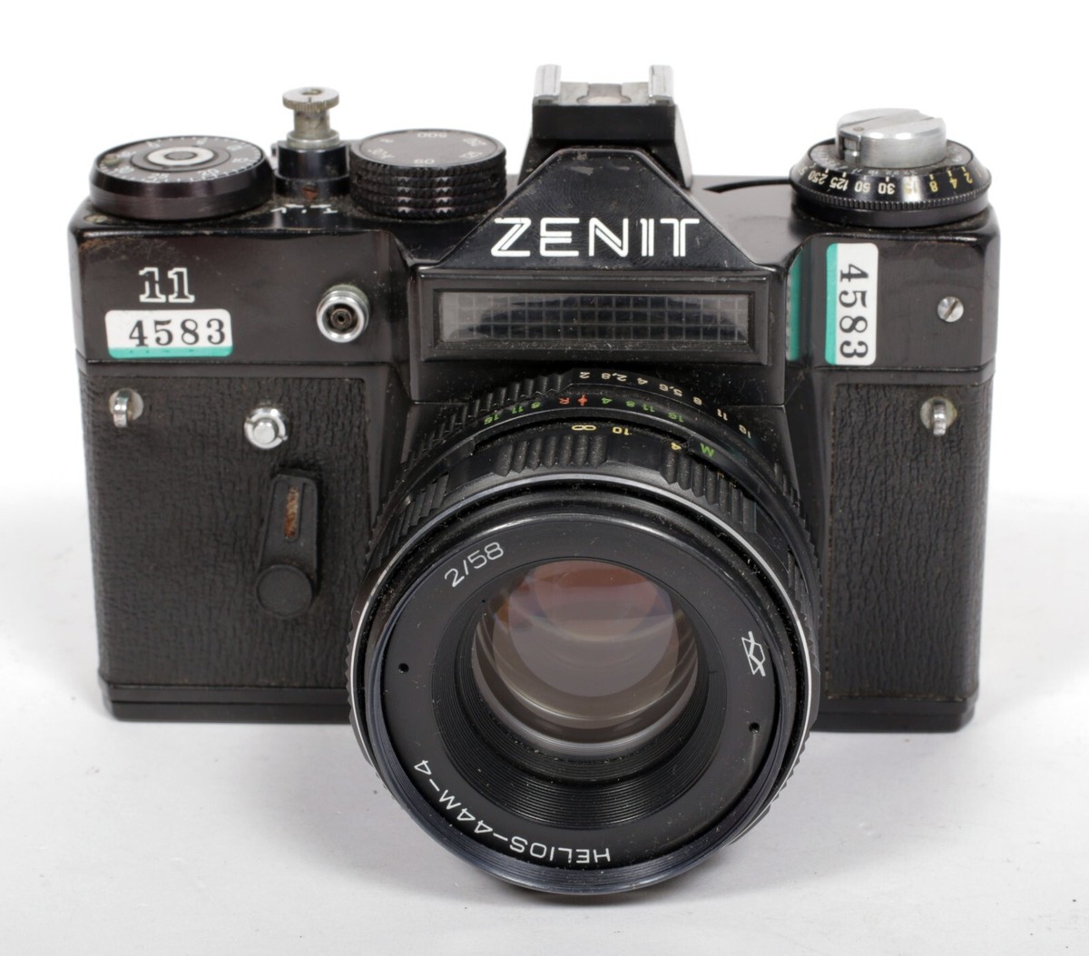 Soviet Zenit 11 35mm SLR Film Camera with 58mm F2 Helios 44m-4