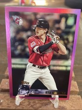 2025 Topps Archives - 1996 Topps Kyle Manzardo #140 Pink Foilboard
