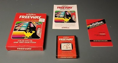 Atari 2600 Freeway By Activision Complete In Box (CIB) With Manual And More 