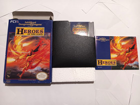 Advanced Dungeons and Dragons Heroes of the Lance (FCI NES, 1990) Near Mint CIB