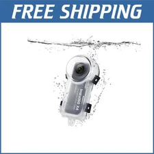 Waterproof Invisible Dive Case - Crystal Clear 360° Video for Water Sports
