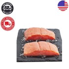 Fresh Atlantic Salmon Portions 12 oz 2 Count Sustainable Antibiotic Free