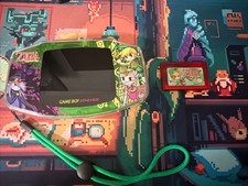Zelda Game Boy Advance GBA Console iPS M2  Backlit LCD Touch Sensors Everdrive image