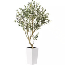 Artificial Olive Tree 5 Ft. Indoor with Elega...