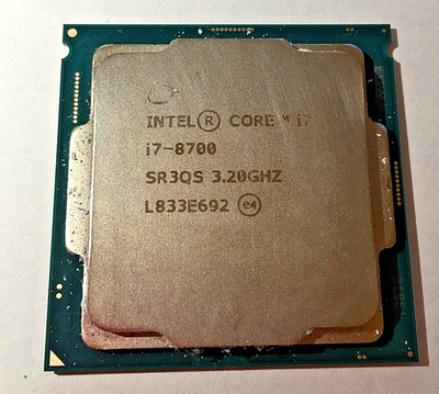 Intel Core i7-8700 3.2GHz Six Cores SR3QS Processor, CPU | eBay