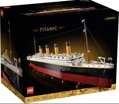 #ad Titanic Icons Mock High Quality Building Blocks 10294 Set Bricks Toys 9090 Pc $299.99