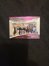 Ashton Jeanty/ Jack Bech - 2025 Panini Absolute Introductions #I-AJY(RC)