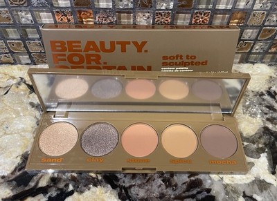 Beauty For Certain Soft To Sculpted Contour Palette New in Box