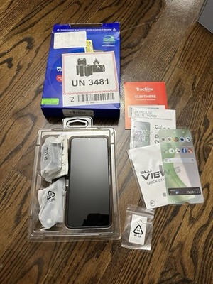 New Open Box Tracfone Prepaid BLU View 5 4G (64GB) CDMA Gray NOT ACTIVATED