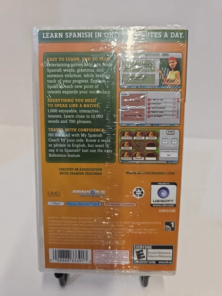 My Spanish Coach Sony PlayStation Portable Psp Brand New Sealed Video Game  - Image 3 of 4