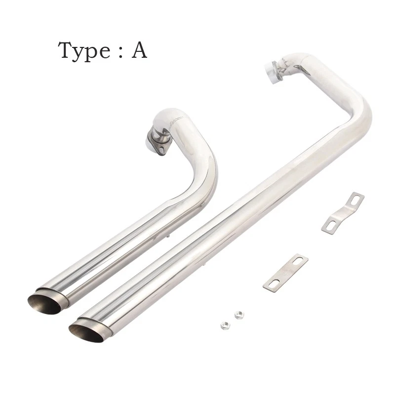 Sistema de escape completo tubo silenciador deslizable para Yamaha V-Star 950 XVS950 2014-2024 Foto 2 de 4