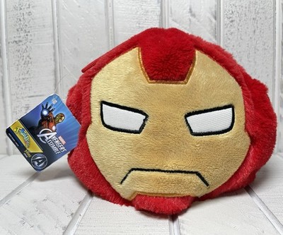 Fuzzbies Marvel Avengers Assemble Iron Man Plush Ball NWT 2015 Imperial Toy LLC.