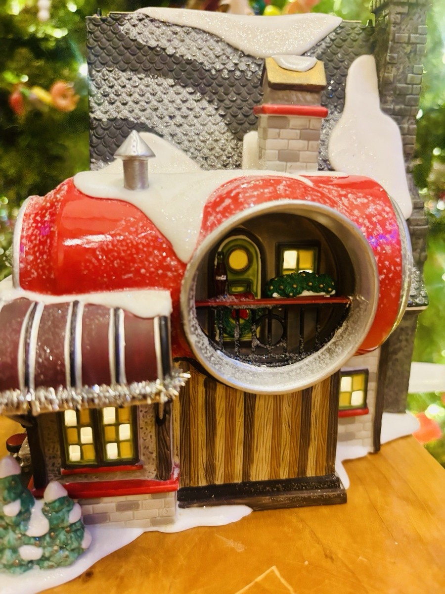 Dept 56 North Pole Series Coca-cola Fizz Factory 56754 for sale