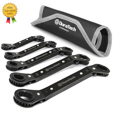 5-piece Double Box Reversible Ratcheting Wrench Set Sae Offset Wrench Set 1