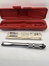 Stanley PROTO 6961-5 Fixed Head  1/4” Drive Torque Wrench - Silver. UNTESTED