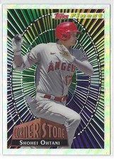 Shohei Ohtani, Corner Stone Insert, 2022 Topps Finest #94FC-SO
