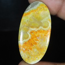 45.95 Cts 100% Natural Bumble Bee jasper Oval Cabochon Gemstone 22x45x5 mm KL314