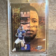 Panini Contenders Optic Saquon Barkley Splitting Image Black Scope Prizm 15/25