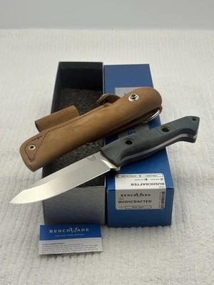 Benchmade Bushcrafter 162 Fixed Blade Sheath Knife New In Box Made In USA