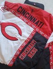 Cincinnati Reds Pro-Player Tape Full Zip Quilt Lined Mock Neck Jacket Medium 🔥
