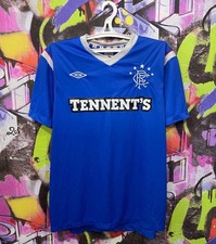 Camiseta de fútbol local Rangers 2011 2012 Top Umbro para hombre talla L/XL