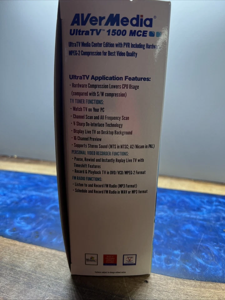 AverMedia UltraTV 1500MCE Capture Audio & Video Transfer To Any Device New - Image 2 of 4