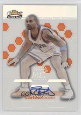 2002-03 Topps Finest Refractor /250 Carlos Boozer #177 Rookie Auto RC
