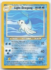 Light Dewgong 45/105 Neo Destiny Unlimited Pokemon TCG DM on eBay