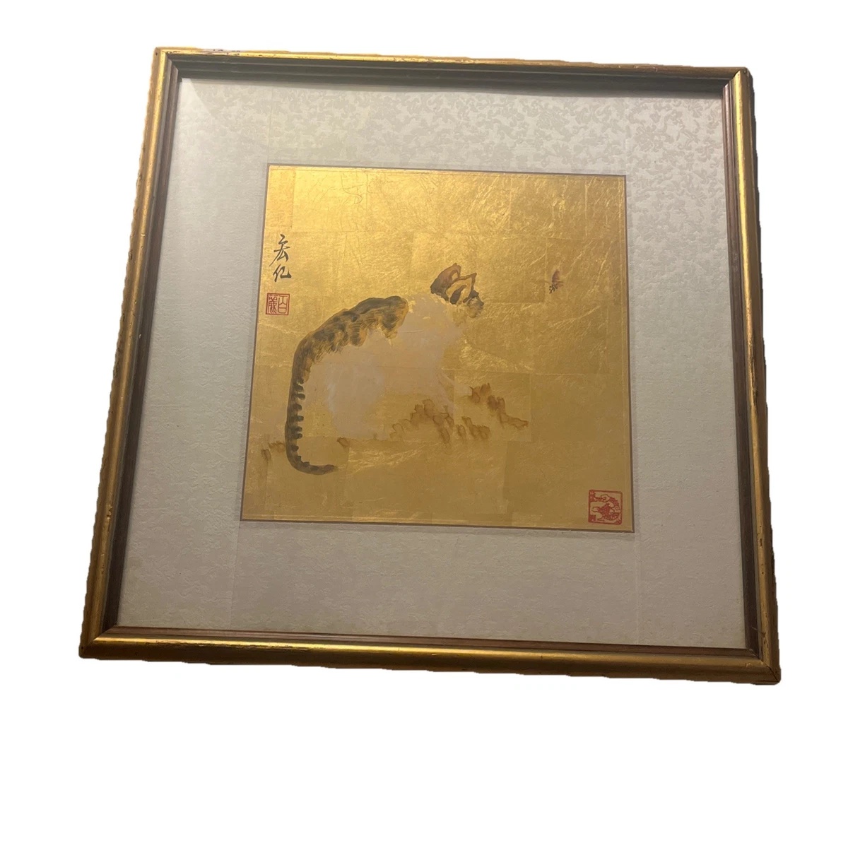 Gold Antique Original Antique Chinese Paintings & Scrolls for sale
