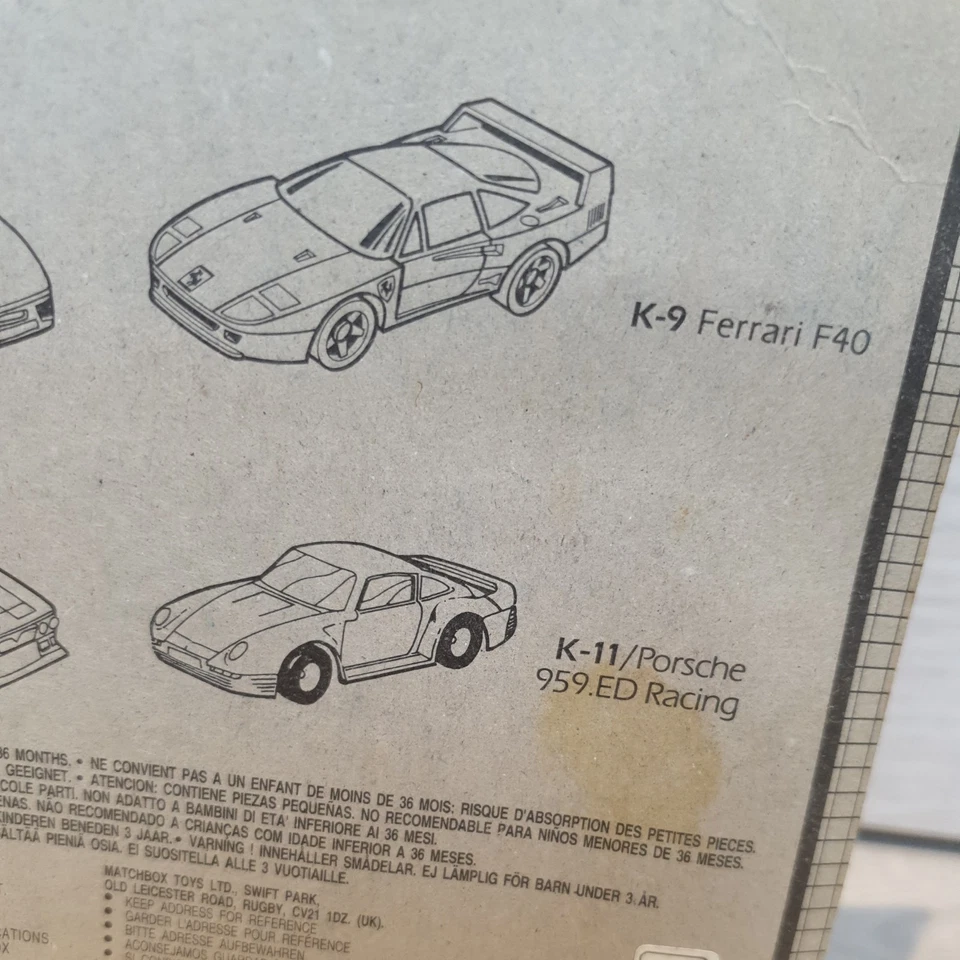 MATCHBOX SUPERKINGS SPECIALS K5 'PIRELLI LANCIA RALLY #116' MIB/BOXED/CARDED - Image 4 of 4