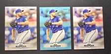 2025 Topps Stadium Club (3) Card Lot / Max Scherzer #136 / LIGHT BLUE + BASE x2