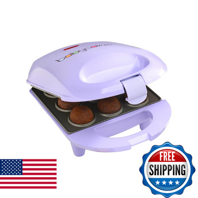 Babycakes Mini Cake Pop Maker by Select Brands - Easy-to-Use Machine - Recipes I