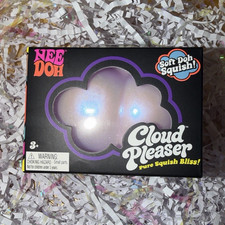 Schylling Nee Doh Cloud Pleaser Soft Doh Squish Squeeze Toy - Purple