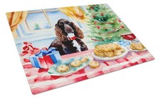 Caroline's Treasures American Water Spaniel Christmas Cookies Cutting Board