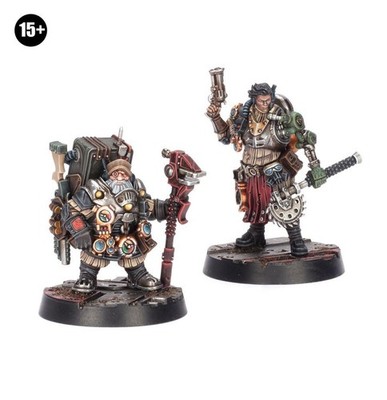 Warhammer 40K Necromunda Hagthor Jarlun & Aster Felsturn Pro Painted Commission