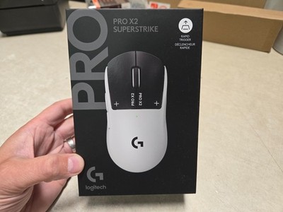 FACTORY SEALED  Logitech Pro X2 Superstrike Wireless Gaming Mouse 910-007700