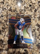2019 Panini Select #25 Ed Oliver Rookie Base Card RC. rookie card picture