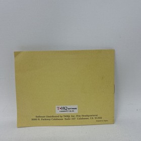 the adventures of rocky and bullwinkle nes Manual Only