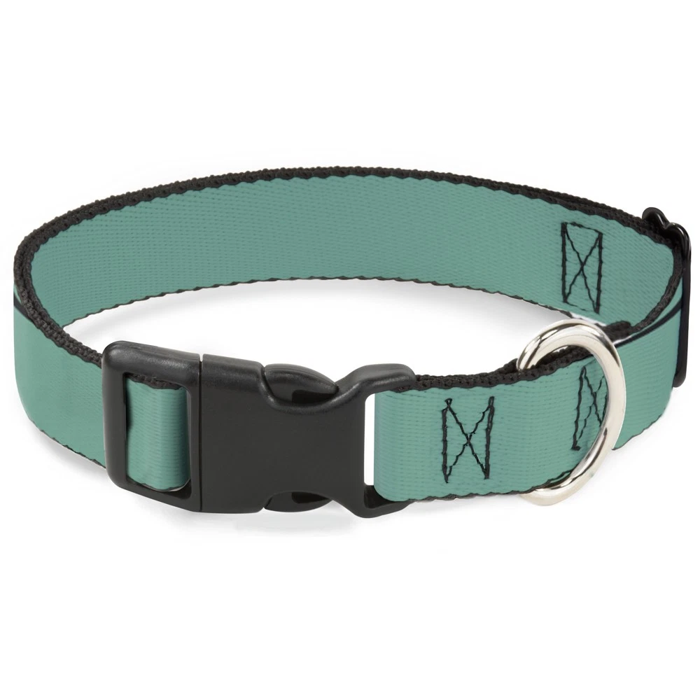 Plastic Clip Collar Teal NARROW-Large 9.5-14.5" (US IMPORT)