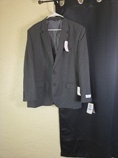 J.M. Haggar Men's Premium Stretch Classic Fit Suit Separates Coat 48 Regular