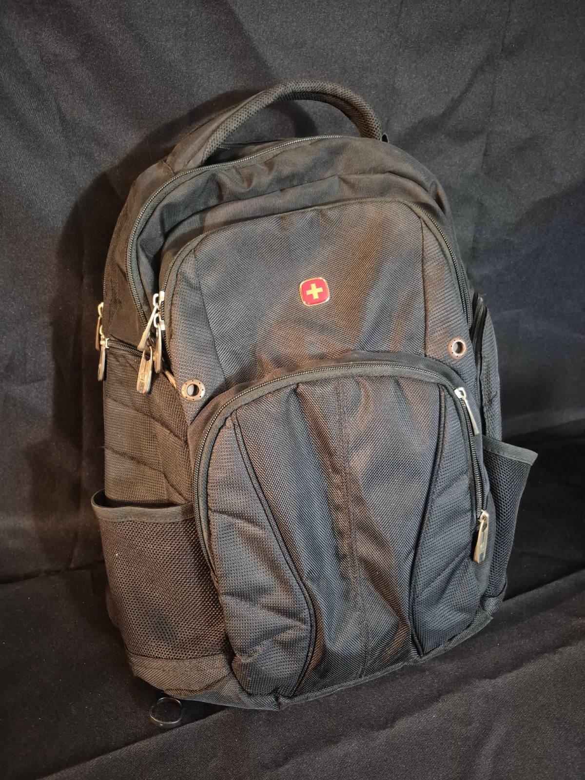 Swiss Gear ScanSmart TSA Approved 1223 Black Laptop Backpack
