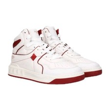 Valentino Garavani Sneakers Men Leather White/Red US 10.