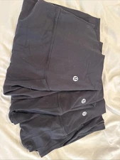 Three Pairs of Black Align Lululemon Pants Size 6