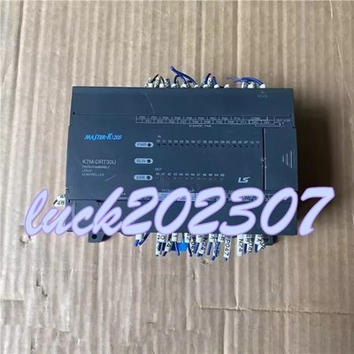 1PC USED LS PLC programming controller K7M-DRT30U   #yi