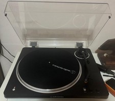 AUDIO TECHNICA AT-LP70XBT BLACK / SILVER GIRADISCHI AUTO CON TRAZIONE A CINGHIA