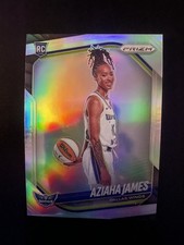 2025 Panini WNBA Silver Prizm Variation Aziaha James #141