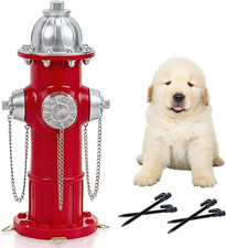 Dog Fire Hydrant Pee Post, Puppy Pee Post Training Statue, Indoor Outdoor Fire H